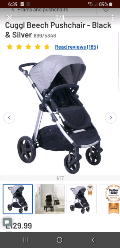 parent facing stroller argos